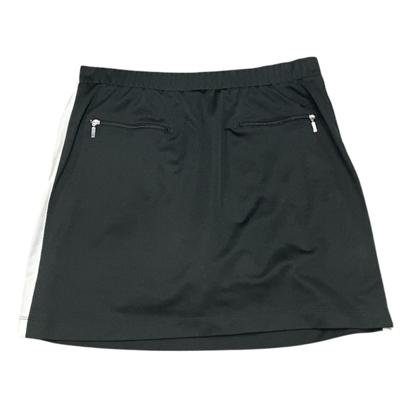 NIKE Black SKORT with White Trim and Four Pockets Size Medium - Picture 4 of 6